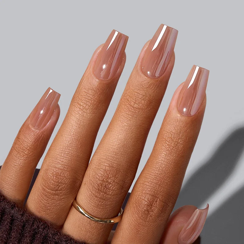 Daily Brew Short Coffin Nails